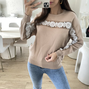 Wholesaler Ciao Milano - Lace Sweater