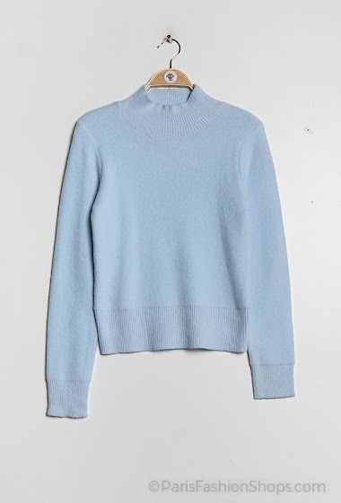 Wholesaler Ciao Milano - High neck fuzzy sweater