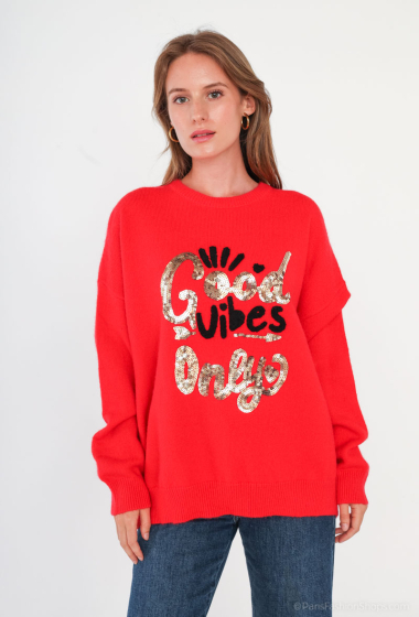 Grossiste Ciao Milano - Pull Good Vibes