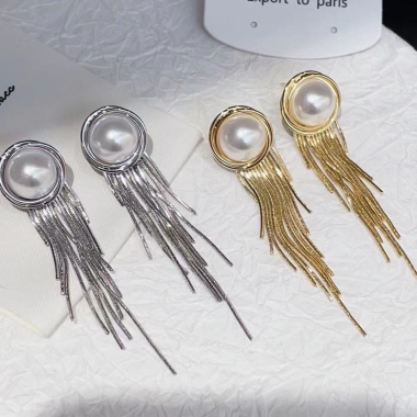 Grossiste CICI&H - copper earrings