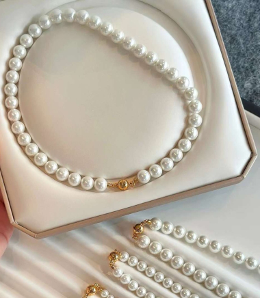 Grossiste CICI&H - Necklaces pearl