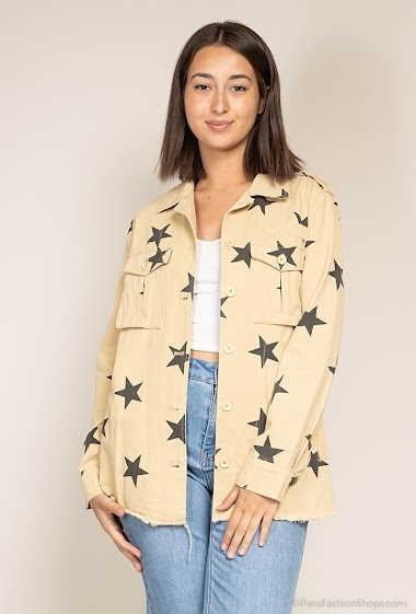 Wholesaler Ciminy - Star printed jacket