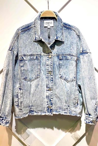 Wholesaler Ciminy - Buttoned denim jacket