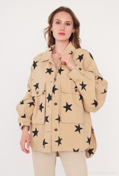 Wholesaler Ciminy - Star print jacket