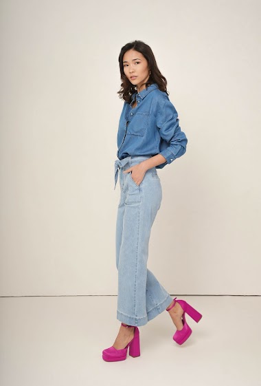 Wholesaler ORAIJE PARIS - Candice wide jeans