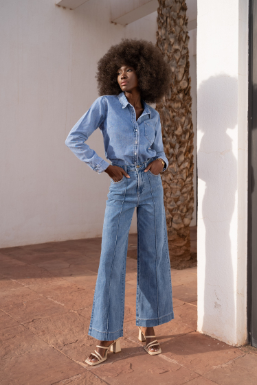 Großhändler ORAIJE PARIS - Faustinette weite Jeans