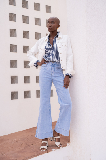 Wholesaler ORAIJE PARIS - Laurinette wide jeans
