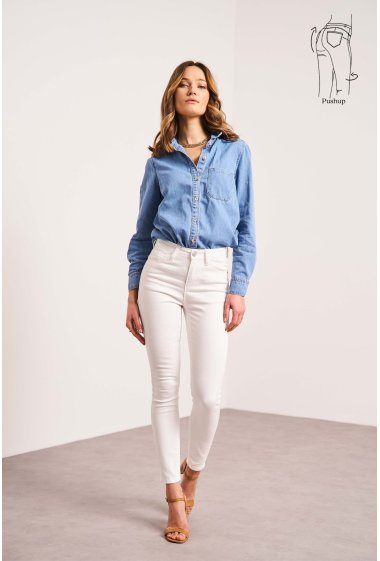 Wholesaler ORAIJE PARIS - Amélie skinny pushup jeans