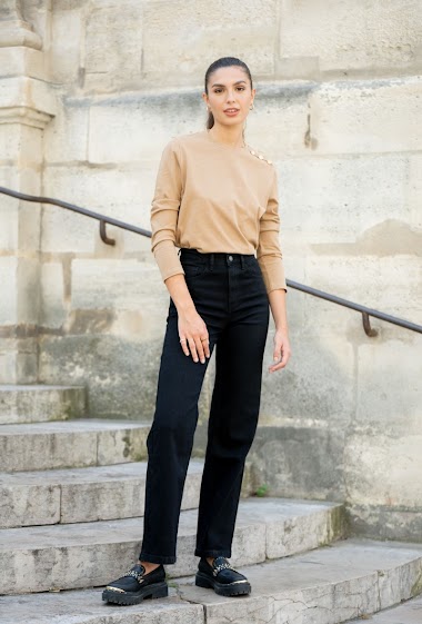 Wholesaler ORAIJE PARIS - Barbara wide jeans