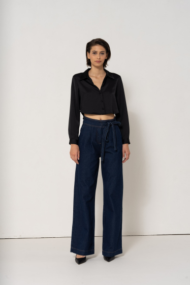 Wholesaler ORAIJE PARIS - Wide fit Daphne jeans