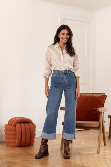 Wholesaler ORAIJE PARIS - Loane Wide Jeans