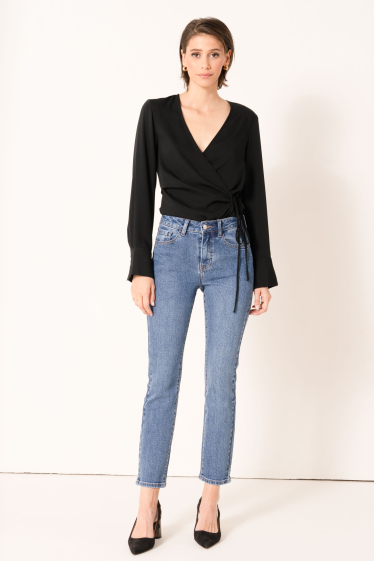 Großhändler ORAIJE PARIS - Sandrine perfekte Slim-Jeans