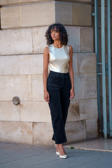 Großhändler ORAIJE PARIS - Solange Samthose gerade