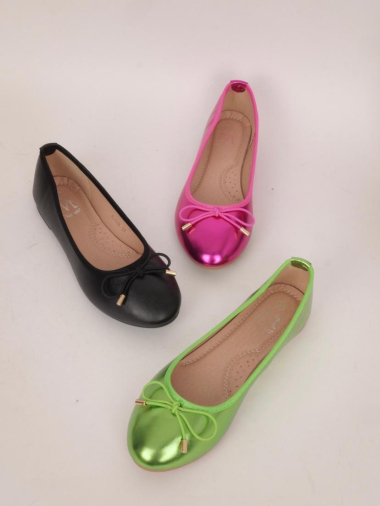 Wholesaler Cink Me - Ballerinas with bow at ends