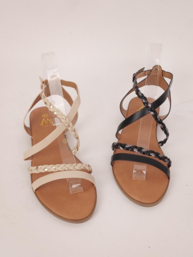 Wholesaler Cink Me - Sandals with braided strap