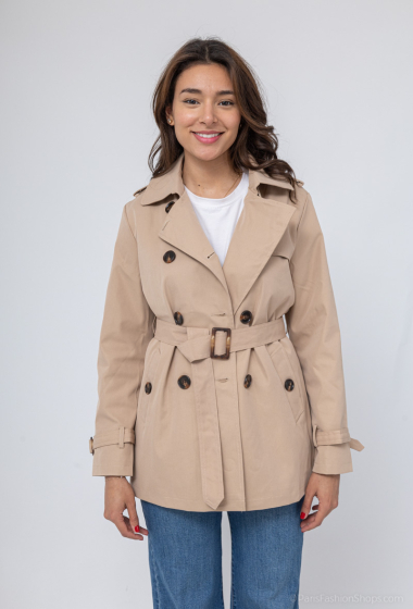 Grossiste Cissy & Co - TRENCH COAT COURT