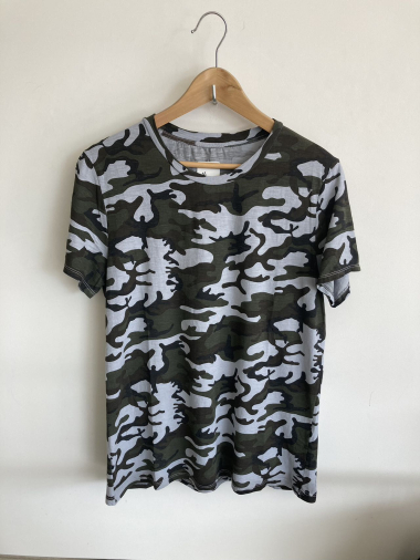 Grossiste City Design - T-shirt  camouflage