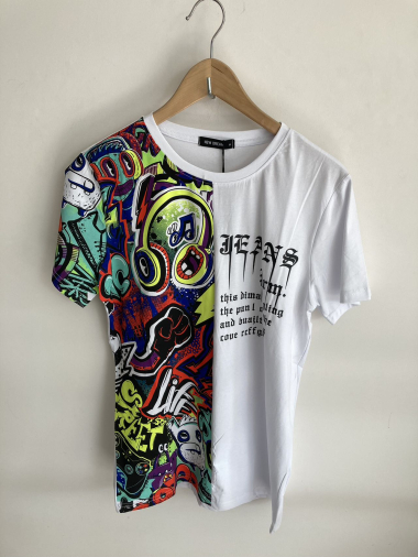 Grossiste City Design - T-shirt imprimé