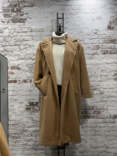 Wholesaler FOLIE LOOK - Thick plain coat