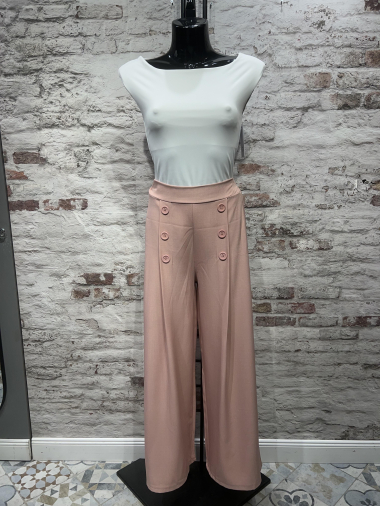 Wholesaler FOLIE LOOK - Trousers with buttons