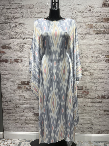 Wholesaler FOLIE LOOK - Dress with printed patterns