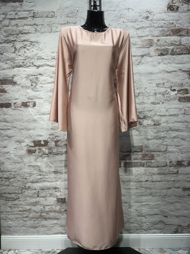 Wholesaler FOLIE LOOK - Flowing dress with wide sleeves