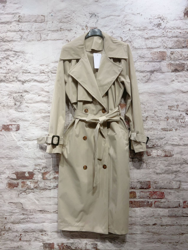 Wholesaler FOLIE LOOK - Buttoned trench coat