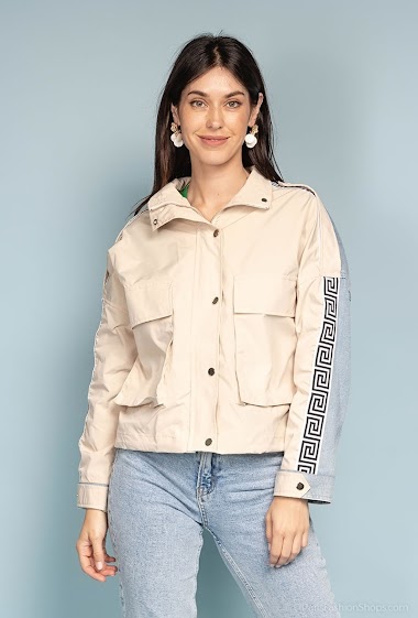 Wholesaler CM MODE - Bi-material jacket