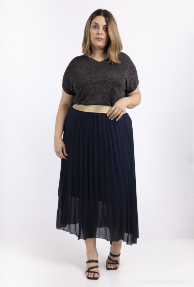 Wholesaler C'MELODIE - PLEATED SKIRT