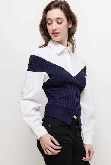 Großhändler CMP55 - Sweater with integrated shirt