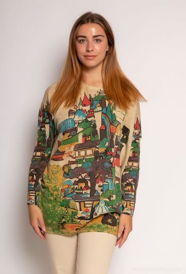 Großhändler CMP55 - Printed sweater