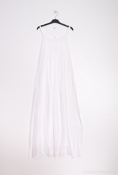 Wholesaler CMP55 - Silk maxi dress