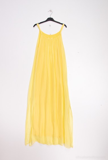 Wholesaler CMP55 - Silk maxi dress