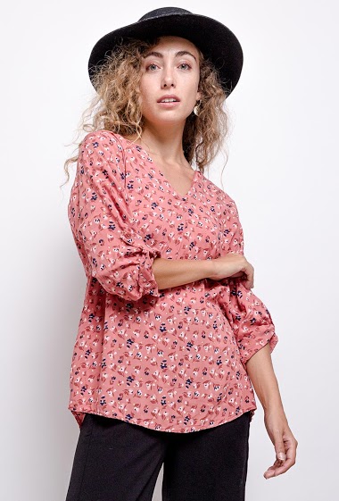 Großhändler Cocco Bello - Flower print blouse