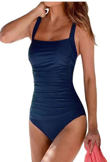 Wholesaler COCONUT SUNWEAR - 1-piece shell swimsuit Dark blue