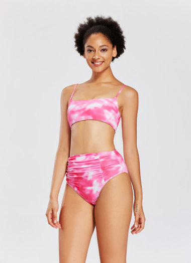 Wholesaler COCONUT SUNWEAR - Pink 2-piece swimsuit