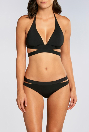 Wholesaler COCONUT SUNWEAR - 2-piece triangle swimsuit Black