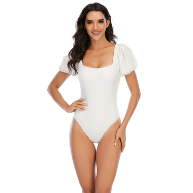 Wholesaler COCONUT SUNWEAR - one-piece swimsuit 1 piece WHITE