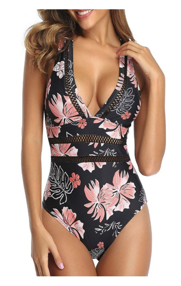 Wholesaler COCONUT SUNWEAR - one-piece swimsuit 1 piece FLOWERS