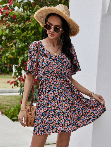 Wholesaler TINA - FLOWERS dress