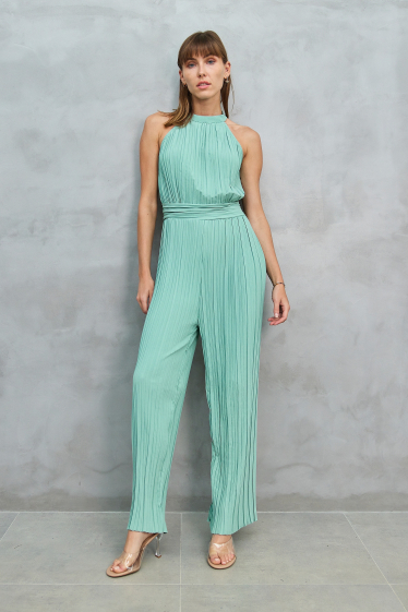 Wholesaler Copperose - pleated jumpsuit with American armholes