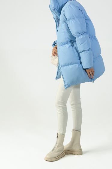 Wholesaler Copperose - Mid-length quilted down jacket