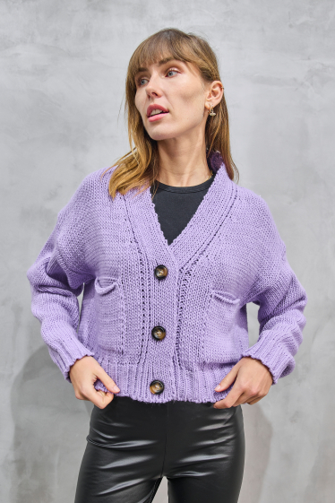 Wholesaler Copperose - short knitted cardigan