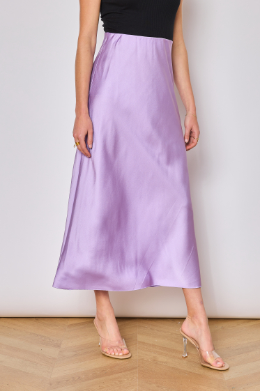 Wholesaler Copperose - long flowing satin skirt