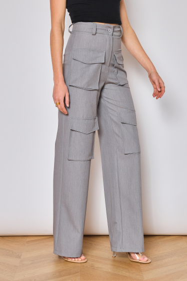 Wholesaler Copperose - high-waisted flared cargo pants