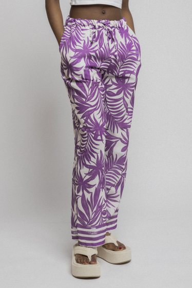 Wholesaler Copperose - Wide-leg printed pants