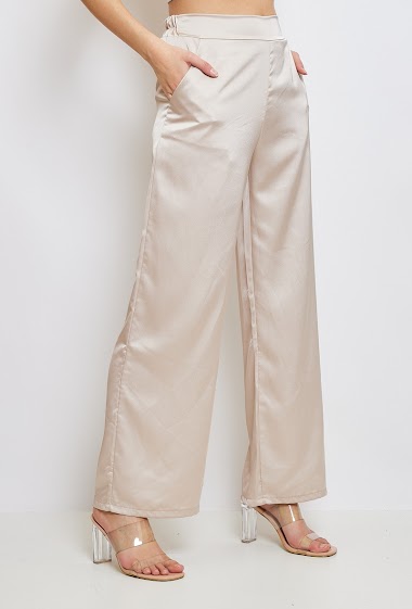 Grossiste Copperose - Pantalon longue en satin