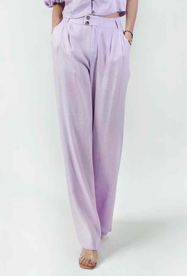 Grossiste Copperose - Pantalon avec lin