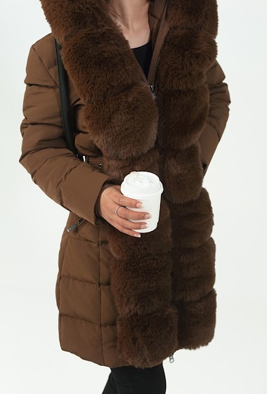 Wholesaler Copperose - Parka with removable premium vegan fur