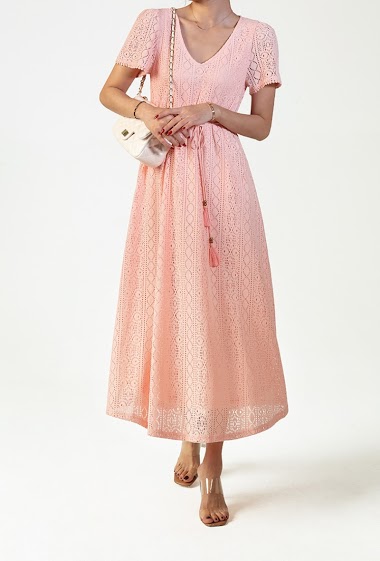 Wholesaler Copperose - Long embroidery dress
